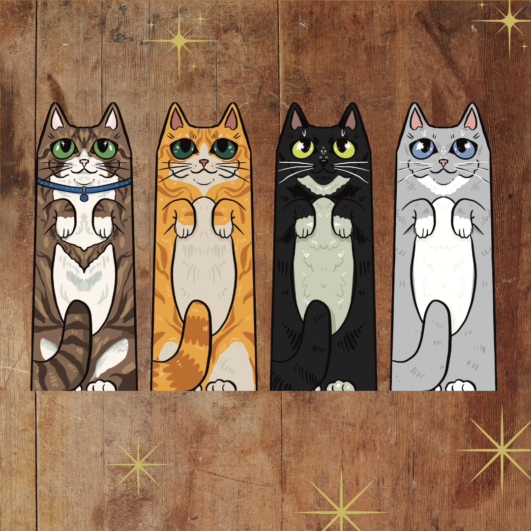 Cat Bookmark Bundle