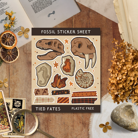 Fossil Sticker Sheet