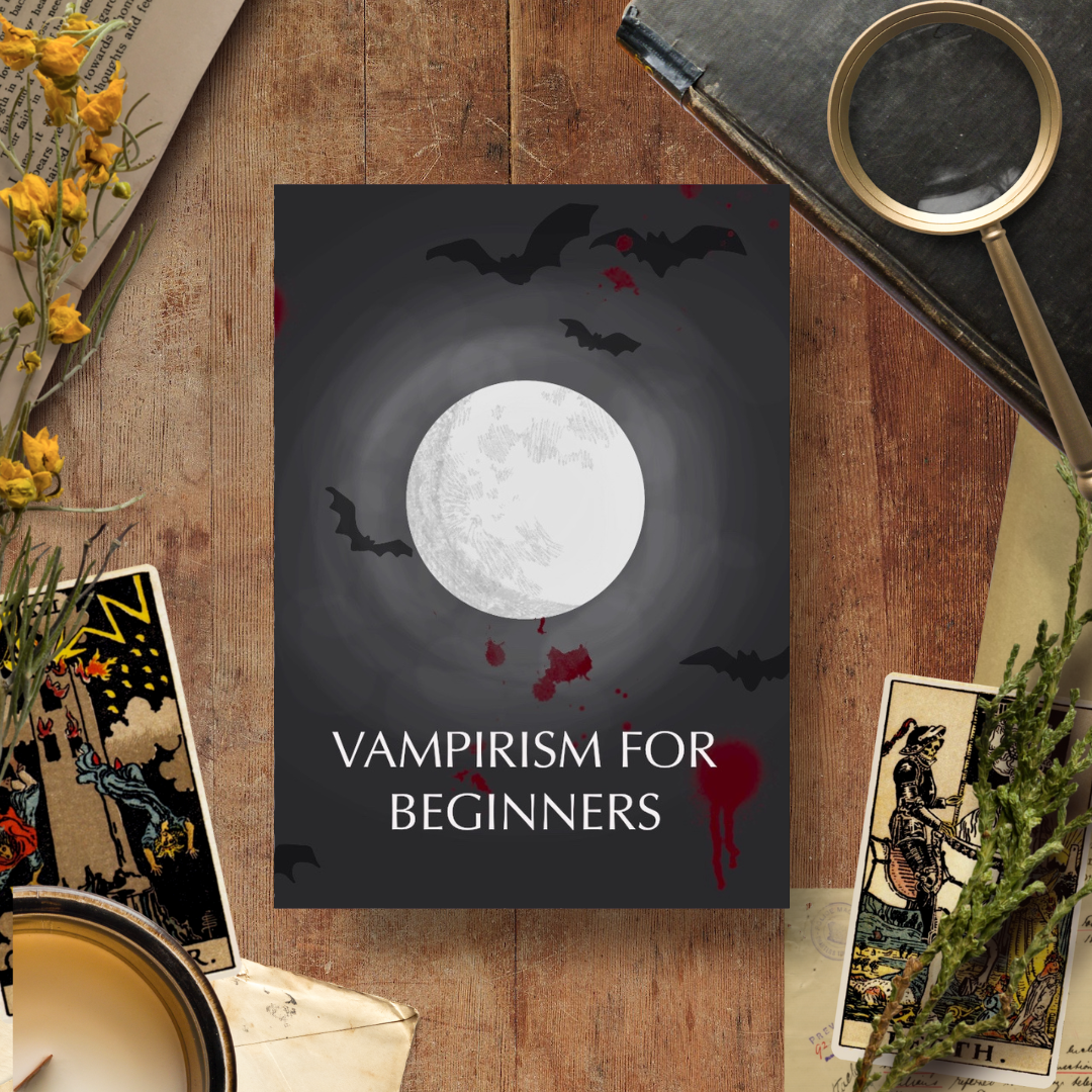 Vampirism: A Beginners Guide, A5 Softcover Notebook