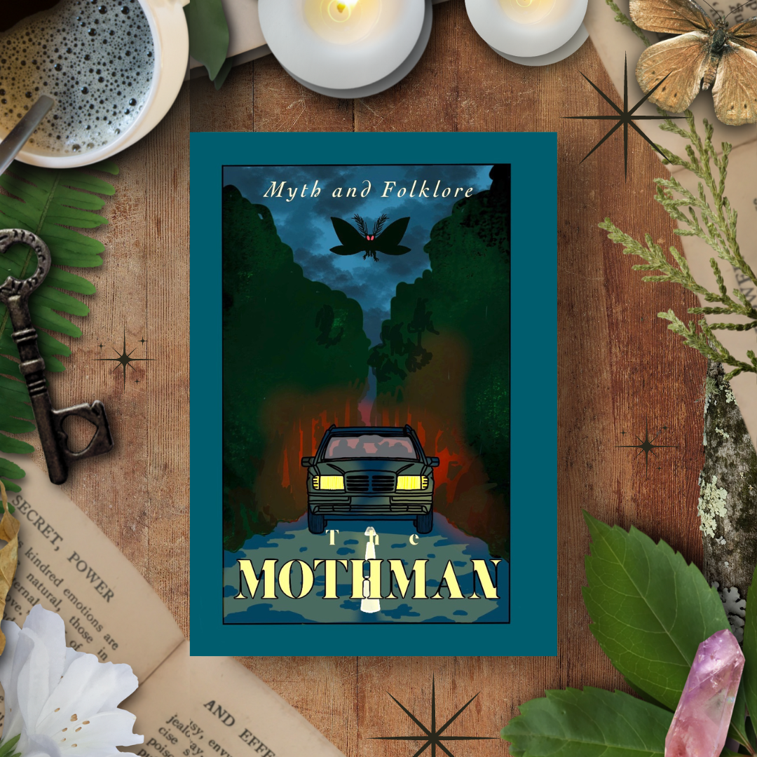 The Mothman, A5 Softcover Notebook