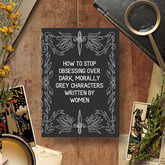 Dark, Morally Grey Characters, A5 Softcover Notebook
