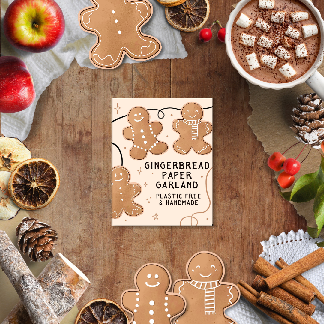 Gingerbread Paper Garland