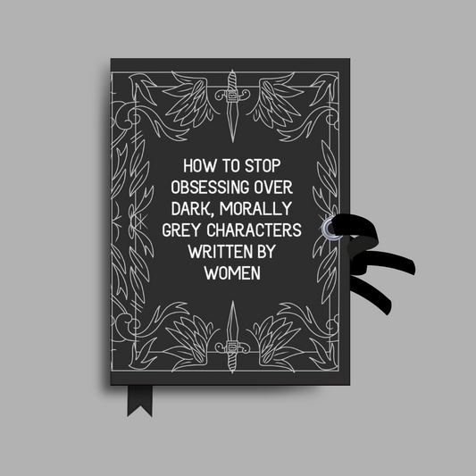 Dark, Morally Grey Characters, Hardback Notebook