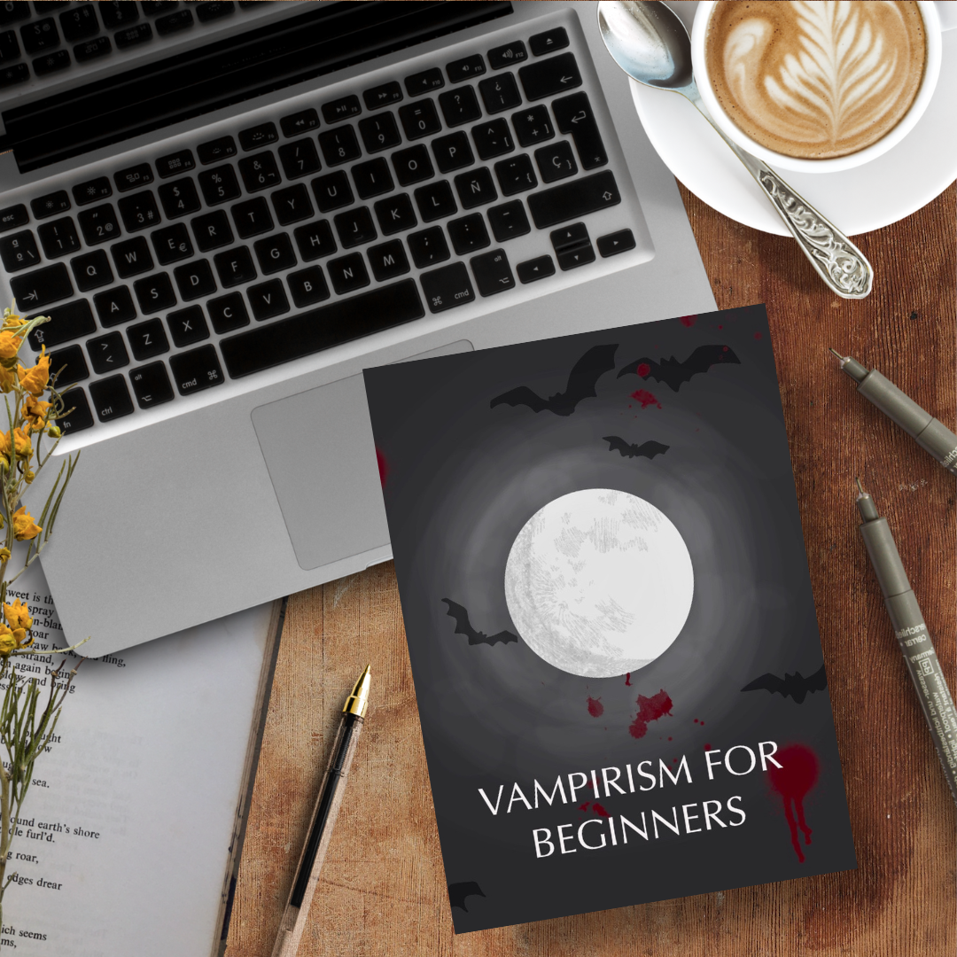 Vampirism: A Beginners Guide, A5 Softcover Notebook