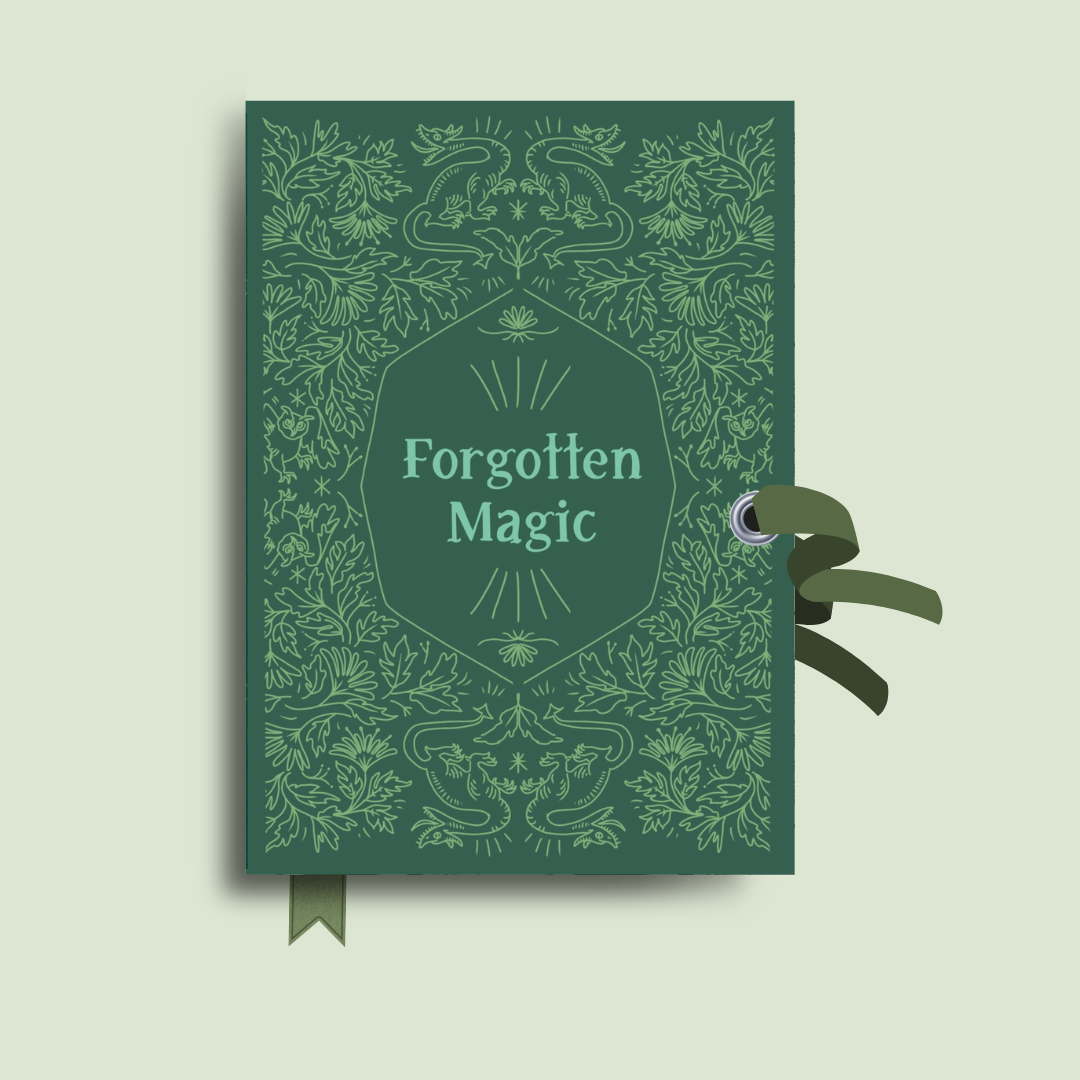 Forgotten Magic, Hardback Notebook