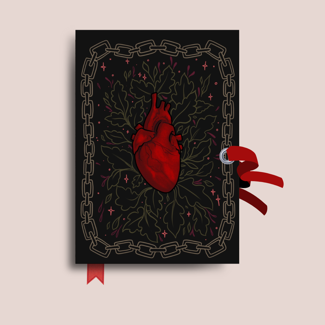 Gothic Heart, Hardback Notebook