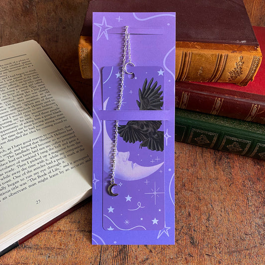 Moon and Raven, Chain Bookmark