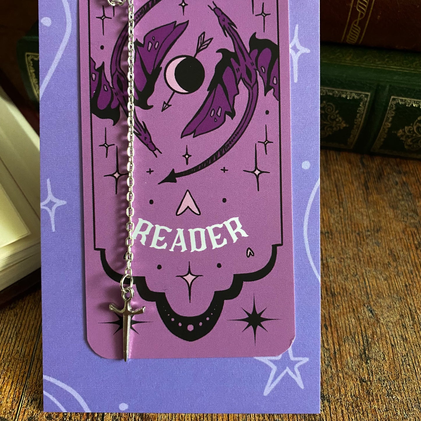 Romantasy Reader Chain Bookmark