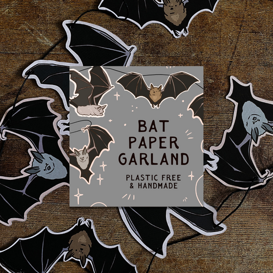 Bat Paper Garland